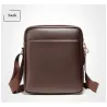 Elegant skulderveske i skinn - S - M - L