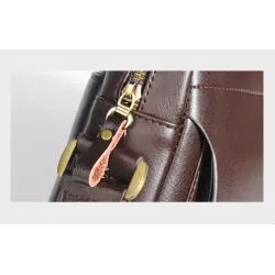 Elegant skulderveske i skinn - S - M - L