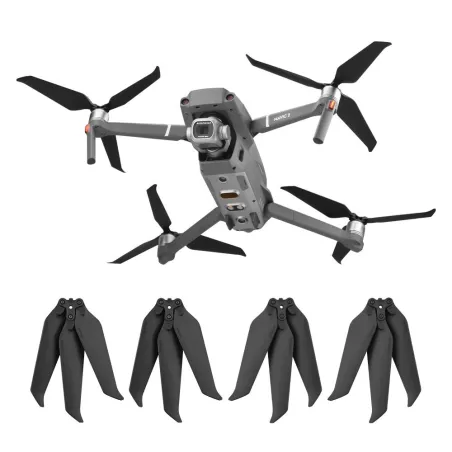 DJI Mavic 2 Pro - 8743F - hélices de três pás - baixo ruído