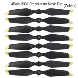 DJI Mavic Pro - Mavic Pro Platinum - 8331 - propeller - hurtigutløser - lavt støynivå - 4 par