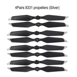 DJI Mavic Pro - Mavic Pro Platinum - 8331 - propeller - hurtigutløser - lavt støynivå - 4 par
