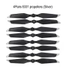 DJI Mavic Pro - Mavic Pro Platinum - 8331 - propeller - hurtigutløser - lavt støynivå - 4 par