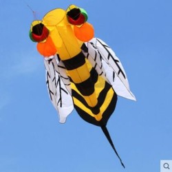 Latawiec pszczoła - z rączką / linkąLatawce