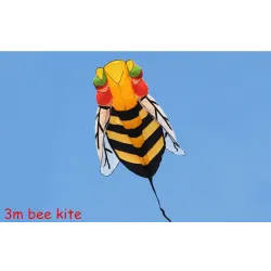 Cerf-volant d'abeille - avec une poignée / ligne