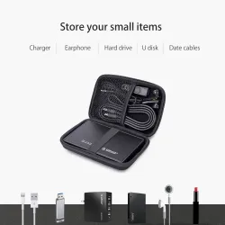 Saco de armazenamento protetor HDD de 2,5 polegadas - com zíper