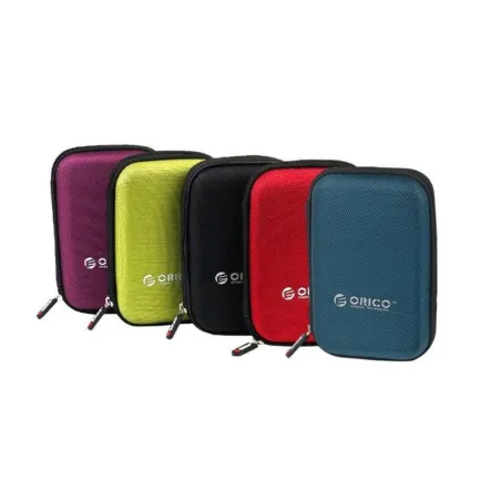 External HDD caseBolsa de almacenamiento protectora para disco duro de 2,5 pulgadas - con cremallera