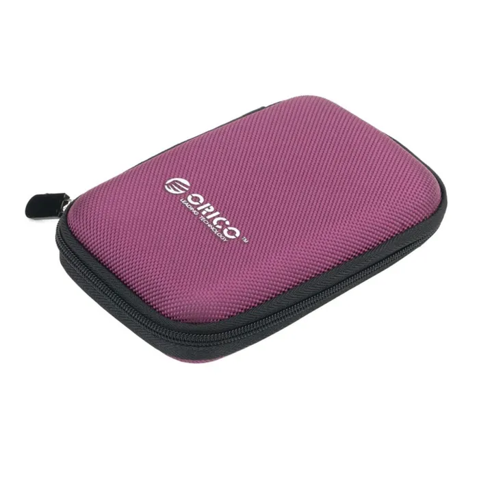 Saco de armazenamento protetor HDD de 2,5 polegadas - com zíper