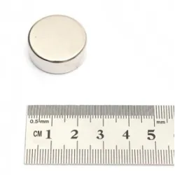 N35 - magnes neodymowy - okrągły dysk - 25mm * 10mmN35