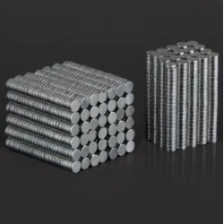 N35 - neodymmagnet - stark rund skiva - 3 * 1mm
