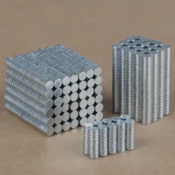 N35N35 - imán de neodimio - disco redondo fuerte - 3 * 1 mm