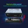 Radio samochodowe - pilot - zdejmowany panel - Bluetooth - 1DIN - 2,5 cala - 12V - FM - USB - AUX-IN - MP3Din 1