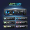 Radio samochodowe - pilot - zdejmowany panel - Bluetooth - 1DIN - 2,5 cala - 12V - FM - USB - AUX-IN - MP3Din 1