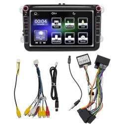 Bilradio - X8 - Carplay - 2 Din - Android - Bluetooth - CAN BUS - Mirror Link - USB - TF