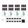 PowMr MPPT - solpanelsregulator - laddningskontroll - LCD-bakgrundsbelysning - 30A - 40A - 50A - 60A
