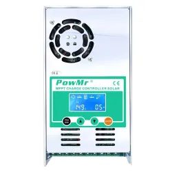 PowMr MPPT - solpanelsregulator - laddningskontroll - LCD-bakgrundsbelysning - 30A - 40A - 50A - 60A