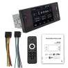 Rádio do carro - câmera - controle remoto - M150 - 1 Din - 5 polegadas - Bluetooth - Android - Mirror Link - USB