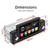 Radio samochodowe - M160 - pilot - kamera - 1 Din - 5 cali - Mirror Link - Bluetooth - Android - IOS - dual USBDin 1