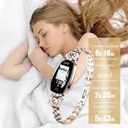H8 Smart Watch - Bluetooth - puls - vandtæt - fitness tracker - smart armbånd
