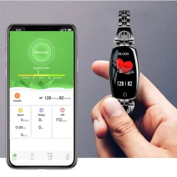 H8 Smart Watch - Bluetooth - puls - vanntett - fitness tracker - smart armbånd