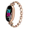 Smart Watch H8 - cinturino scavato con diamanti - cardiofrequenzimetro - fitness tracker - impermeabile - Android - Bluetooth