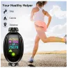 H8 Smart Watch - uthult stropp med diamanter - pulsmåler - treningsmåler - vanntett - Android - Bluetooth