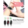 H8 Smart Watch - uthult stropp med diamanter - pulsmåler - treningsmåler - vanntett - Android - Bluetooth