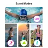 Smart Watch H8 - cinturino scavato con diamanti - cardiofrequenzimetro - fitness tracker - impermeabile - Android - Bluetooth