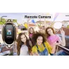 H8 Smart Watch - uthult stropp med diamanter - pulsmåler - treningsmåler - vanntett - Android - Bluetooth