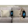H8 Smart Watch - wydrążony pasek z diamentami - pulsometr - fitness tracker - wodoodporny - Android - BluetoothInteligentne z...
