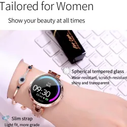 Modische Smart Watch AK15 - Herzfrequenz - Fitness Tracker - Wasserdicht - Bluetooth - Android - IOS