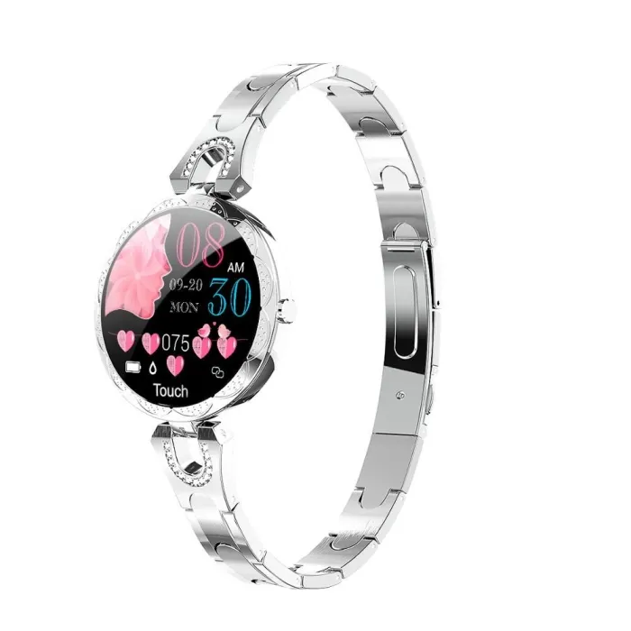 Modieuze Smart Watch AK15 - hartslag - fitnesstracker - waterdicht - Bluetooth - Android - IOSSmart-Wear