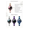 Modische Smart Watch AK15 - Herzfrequenz - Fitness Tracker - Wasserdicht - Bluetooth - Android - IOS