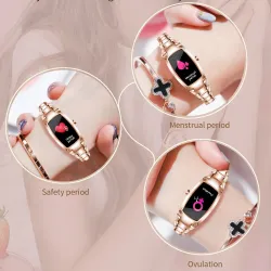 H8 Pro Smart Watch - full touch - puls - blodtrykk - fitness tracker - vanntett