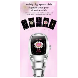 H8 Pro Smart Watch - pełny dotyk - tętno - ciśnienie krwi - monitor fitness - wodoodpornyZegarki
