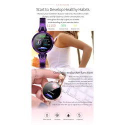 RelojesReloj inteligente AK15 - presión arterial - rastreador de actividad física - resistente al agua - Bluetooth - Android ...
