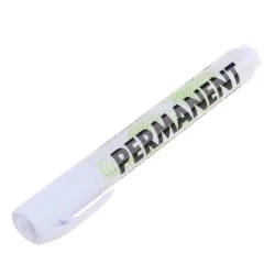 Vit tusch - permanent färg - vattentät - däckpenna