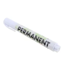 Hvid tusch - permanent maling - vandtæt - dækpen