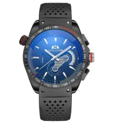 Automatisk sportklocka - mekanisk - Quartz - gummiband