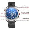 Montre de sport automatique - mécanique - Quartz - bracelet caoutchouc