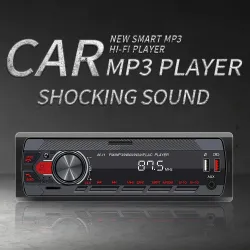 Autoradio numérique - 1 DIN - assistant vocal - Bluetooth - AUX - FM