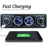Din 1Autorradio Bluetooth - 1 DIN - USB - TF - FM - 60Wx4 - 12V