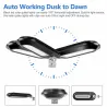 Solar powered lamp - outdoor wall lamp - dusk to dawn light - waterproof - 18 LEWall lights