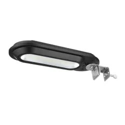 Solcelledrevet lampe - udendørs væglampe - lys fra skumring til daggry - vandtæt - 18 LE