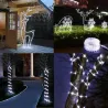 Solar powered LED string - garland - outdoor lights - waterproof - 7m - 12 mChristmas