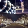 Solar powered LED string - garland - outdoor lights - waterproof - 7m - 12 mChristmas