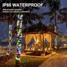 Solar powered LED string - garland - outdoor lights - waterproof - 7m - 12 mChristmas