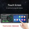 Autoradio 1 Din - écran tactile - télécommande - caméra - Bluetooth - AUX - USB - TF