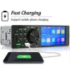 Autoradio 1 Din - écran tactile - télécommande - caméra - Bluetooth - AUX - USB - TF