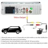 Autoradio 1 Din - écran tactile - télécommande - caméra - Bluetooth - AUX - USB - TF