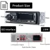 1DIN autoradio - Bluetooth - afstandsbediening - USB - TF - 60Wx4 - 12VDin 1